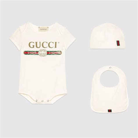 baby gucci logo|gucci baby clothes outlet.